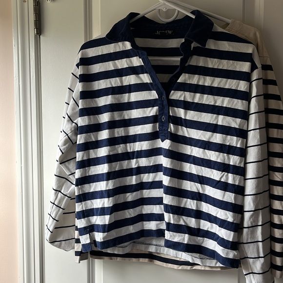 3 J Crew striped shirts! Size medium. Cotton knit. - Picture 4 of 7